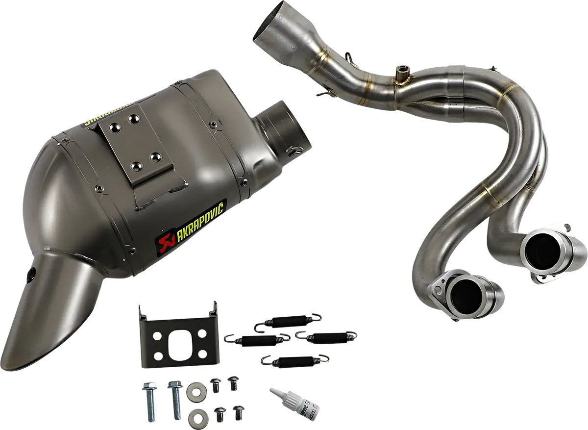 Akrapovic Race Exhaust - Titanium/Stainless Steel S-K6R13-Afcrt 1