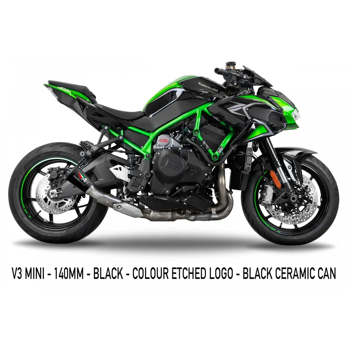 Austin Racing V3 Mini Slip-On Exhaust – Designed For 2020+ Kawasaki Ninja Zh2 1