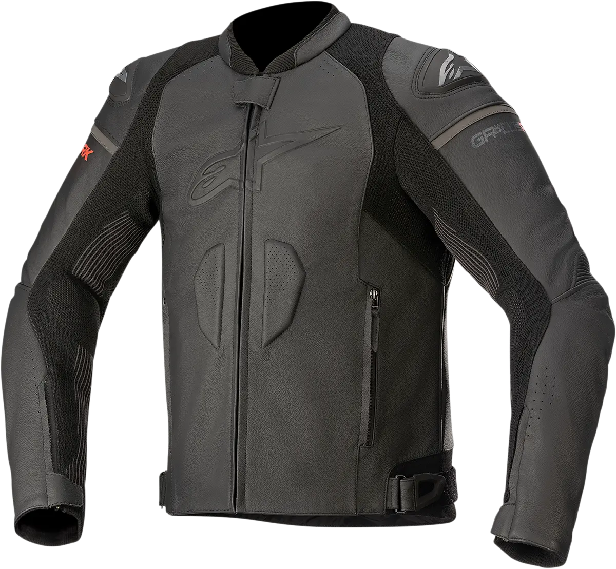 Alpinestars Gp Plus R V3 Rideknit Leather Motorcycle Jacket – Black/Black, Us 42 / Eu 52 (3100321-1100-52) 1