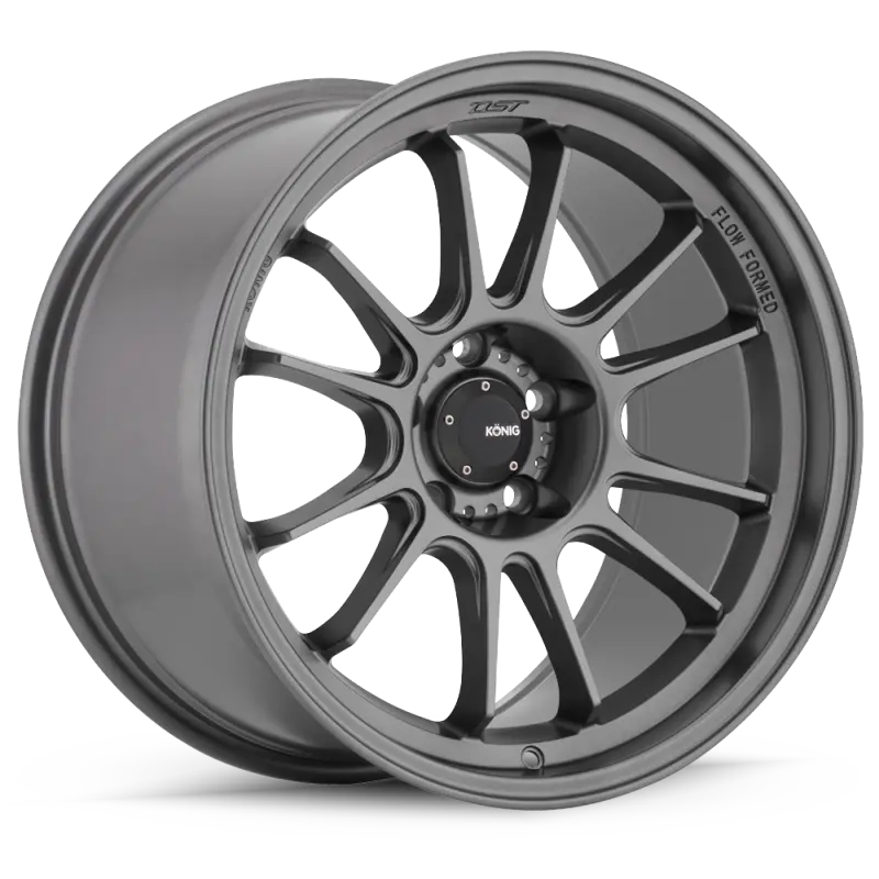 Konig Hypergram Forged Alloy Wheel – 18X10.5, 5X114.3, Et25, Matte Grey Finish 1
