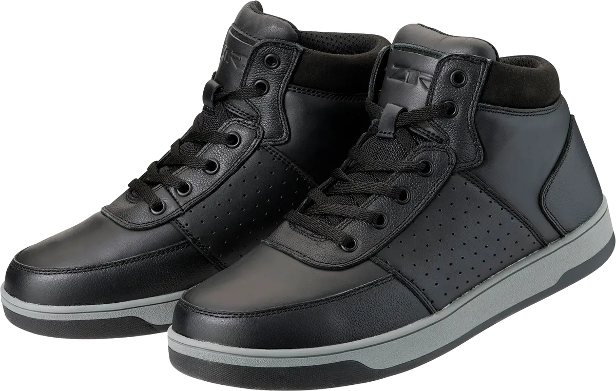Z1R Dundee Motorcycle Boots – Premium Black Leather, Size 12 1