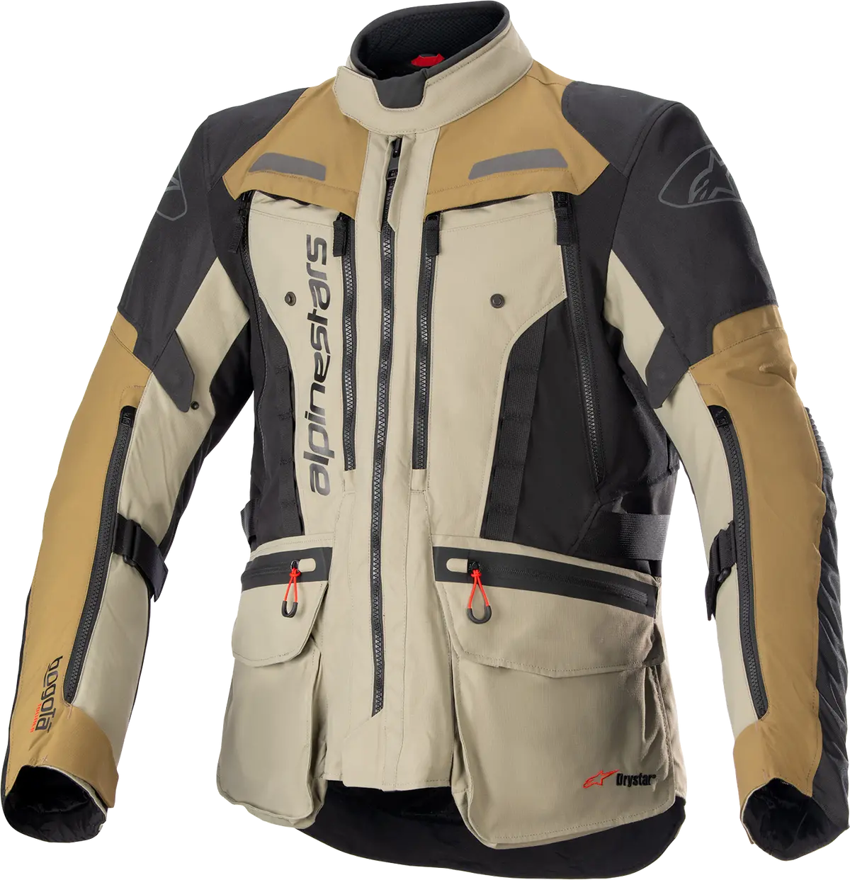 Alpinestars Bogota Pro Drystar Motorcycle Jacket – Olive/Yellow, Size 2Xl 1
