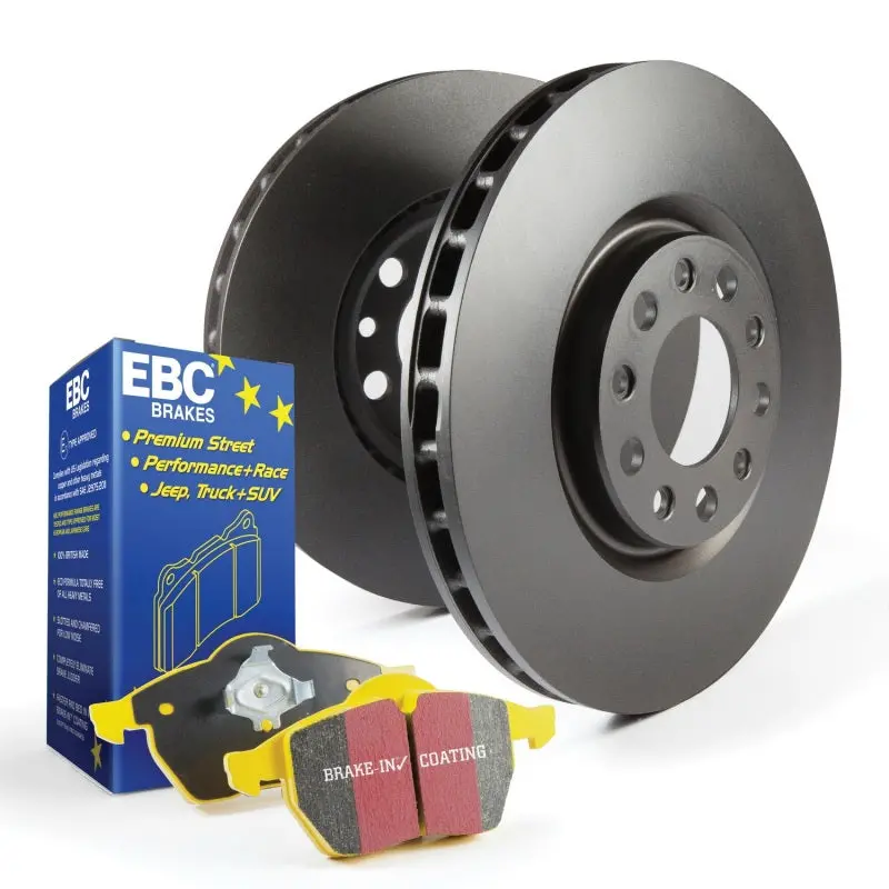 Stage 13 Brake Upgrade Kit: Yellowstuff Pads With Rk High-Performance Rotors 1