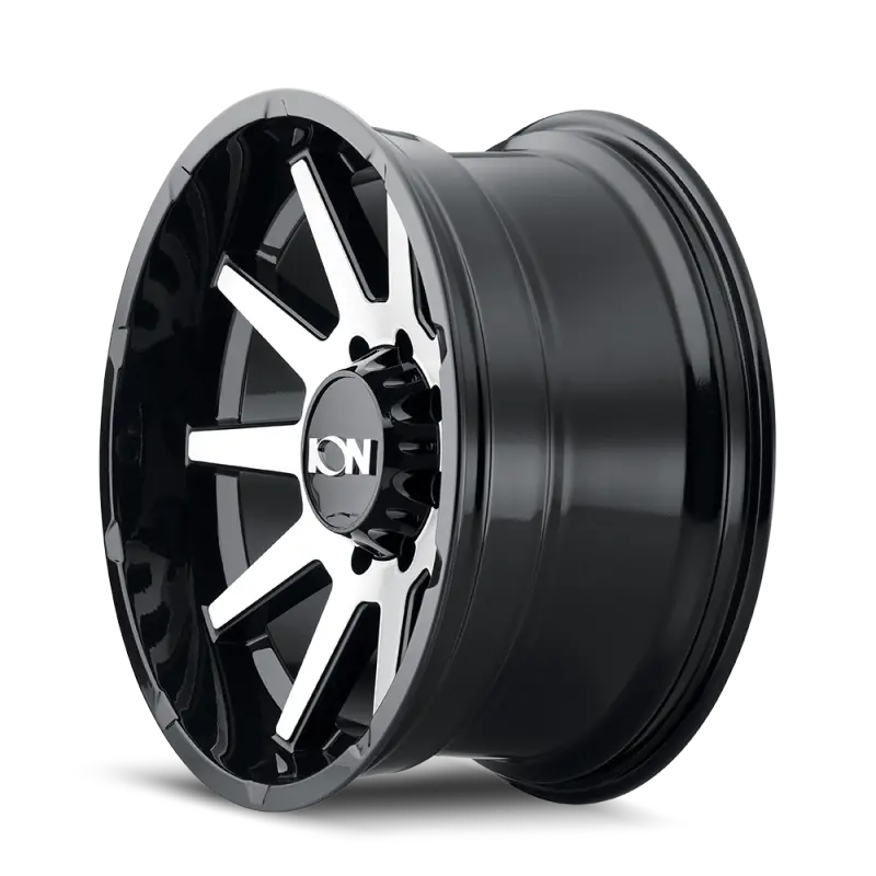Ion Type 143 20X9 / 8X170 Bp / 18Mm Offset / 125.2Mm Hub Black/Machined Wheel 2