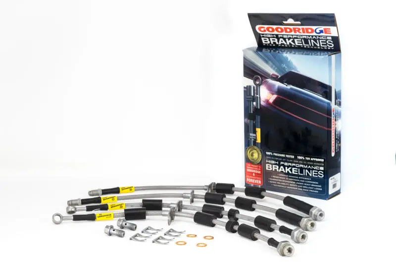 Goodridge Stainless Steel Brake Lines For 2014–2016 Ford Fiesta St 1