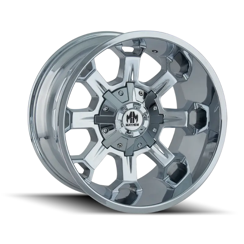 Mayhem 8105 Combat 20X9 / 6X135 Bp / 18Mm Offset / 106Mm Hub Chrome Wheel 1