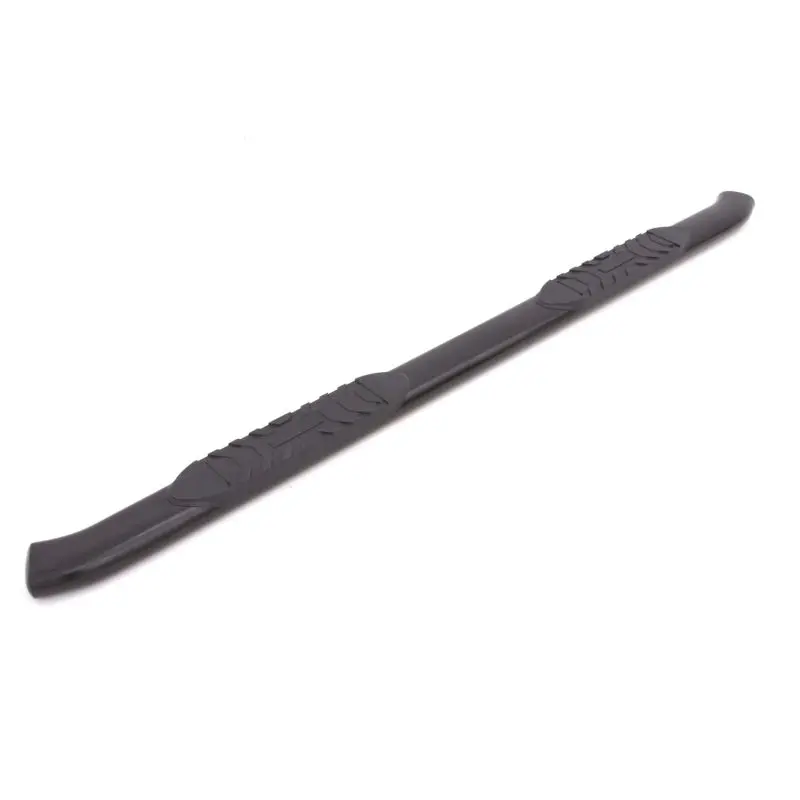 Lund 5-Inch Oval Curved Steel Nerf Bars For 1999–2017 Chevy Silverado 1500 Standard Cab – Black Body Mount Style 1
