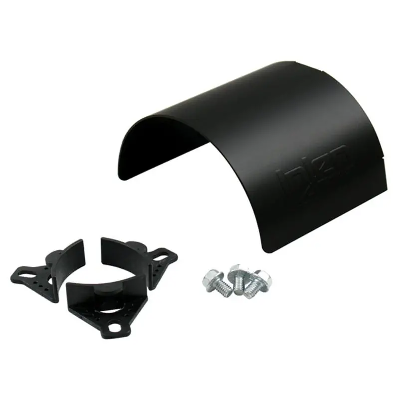 Injen Universal Aluminum Air Filter Heat Shield – 3.5In Diameter, Black 1