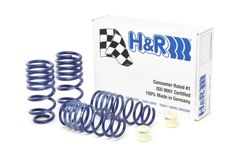 H&R Sport Lowering Springs For 2014–2019 Porsche 911 (991) Turbo & Turbo S – Includes Pasm Compatibility & Front Lift 1