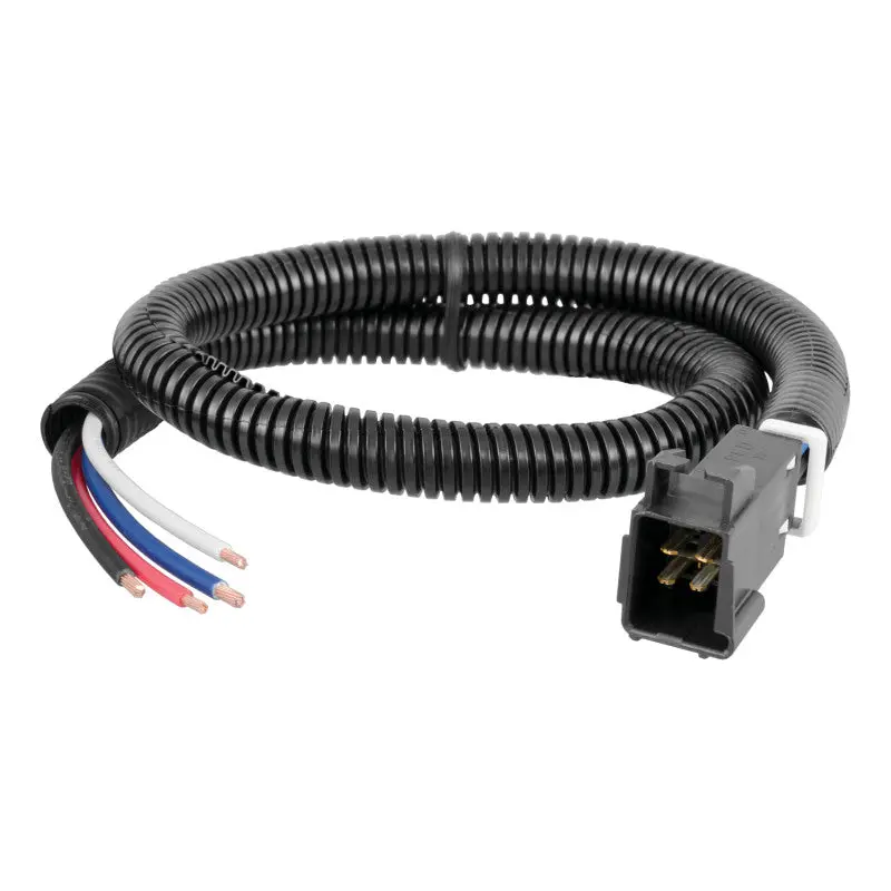Curt Universal Trailer Brake Controller Wiring Harness With Pigtail Connectors (Retail-Packaged) 1