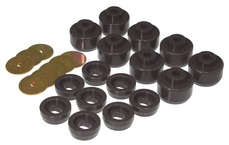 Prothane Body Mount Kit For 1999–2007 Chevrolet Silverado Canadian Models – Black Polyurethane 1