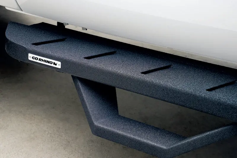 Go Rhino Rb10 Complete Running Board System For 2017–2020 Ford F-250/F-350 – Includes Drop Steps & Brackets 1
