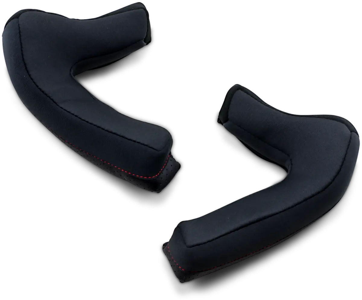 Z1R Road Maxx Cheek Pads - Black - Large 0134-2611 1