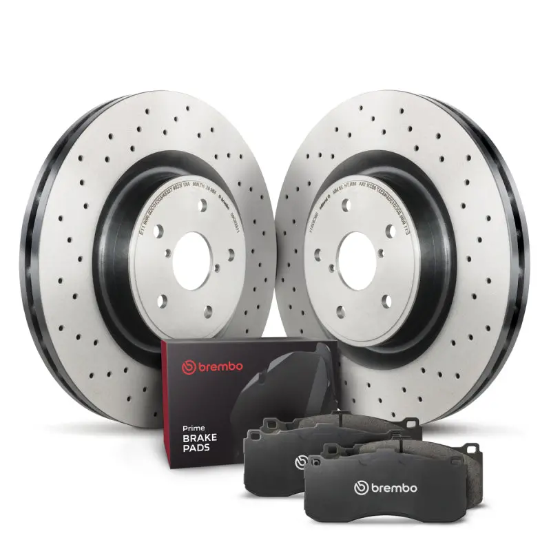 Brembo Oem-Style Front Disc Brake Replacement Kit 1