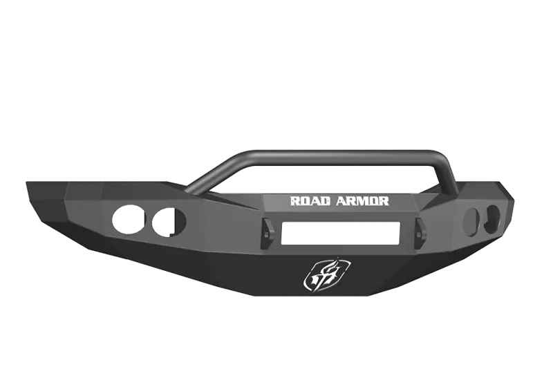 Road Armor Stealth Front Bumper For 2006–2009 Dodge Ram 2500 – Textured Black With Pre-Runner Guard 1