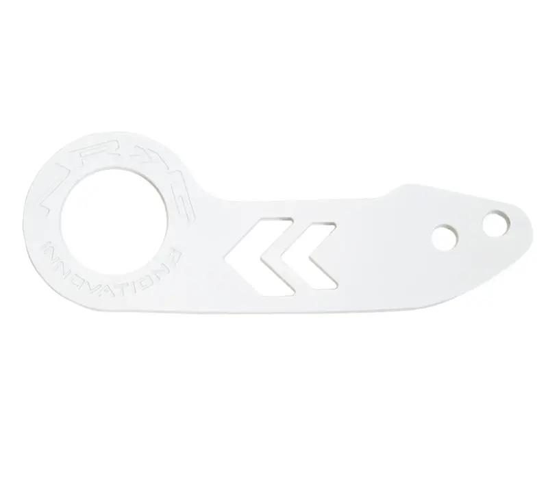 Nrg Universal Rear Tow Hook – White Powder-Coated Steel 1