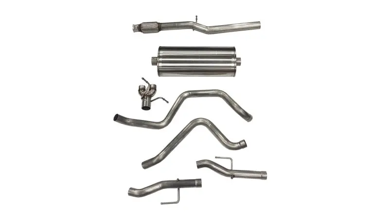 Corsa Sport Cat-Back Exhaust System For 2019 Chevrolet Silverado & Gmc Sierra 1500 — 3" Dual Rear Exit 1