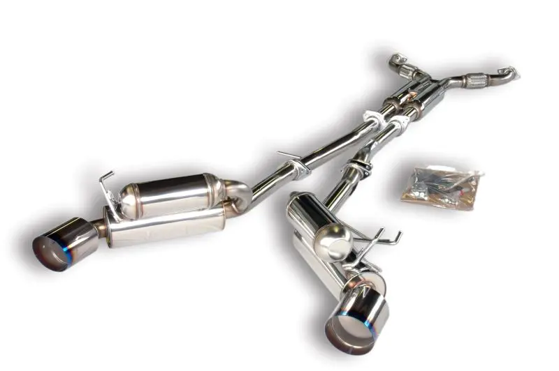 Hks Hi-Power Titanium-Tip Cat-Back Exhaust For 2003–2006 Nissan 350Z 1