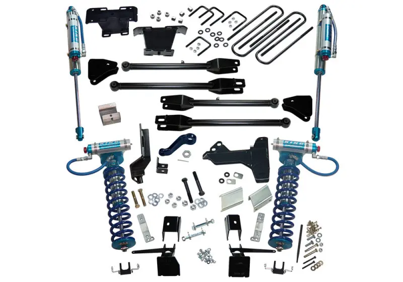 Superlift 6-Inch Front / 4-Inch Rear Lift Kit For 2017–2019 Ford F-250 Super Duty – Includes King Coilovers And Reservoir Shocks 1