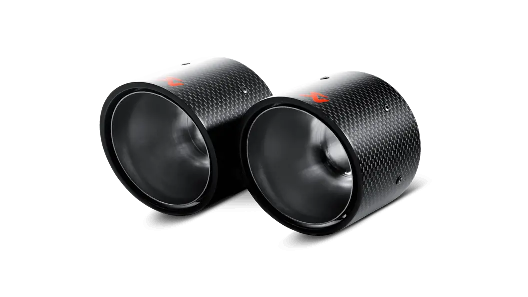 Akrapovič Carbon Fiber Tailpipe Set For Mini Cooper S & Cooper S Cabriolet 1