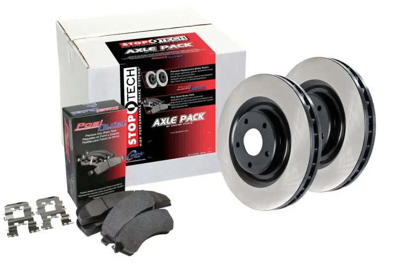 Centric Oe Coated Brake Kit – Front And Rear (4-Wheel) Replacement 1