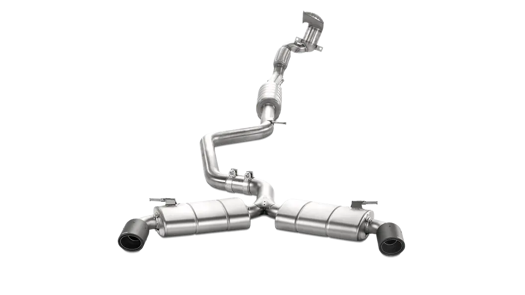 Akrapovic 13-17 Volkswagen Golf Gti (Vii) Evolution Line W/ Cat (Titanium) W/ Carbon Tips 1