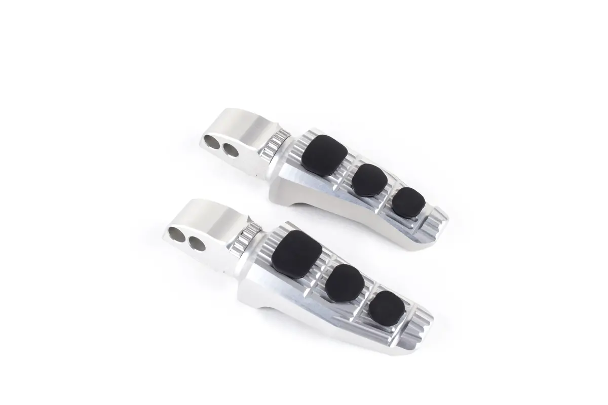 Gilles Tooling - Silver Touring Footpegs Set For Bmw S1000Rr, S1000R, R9T Racer 1