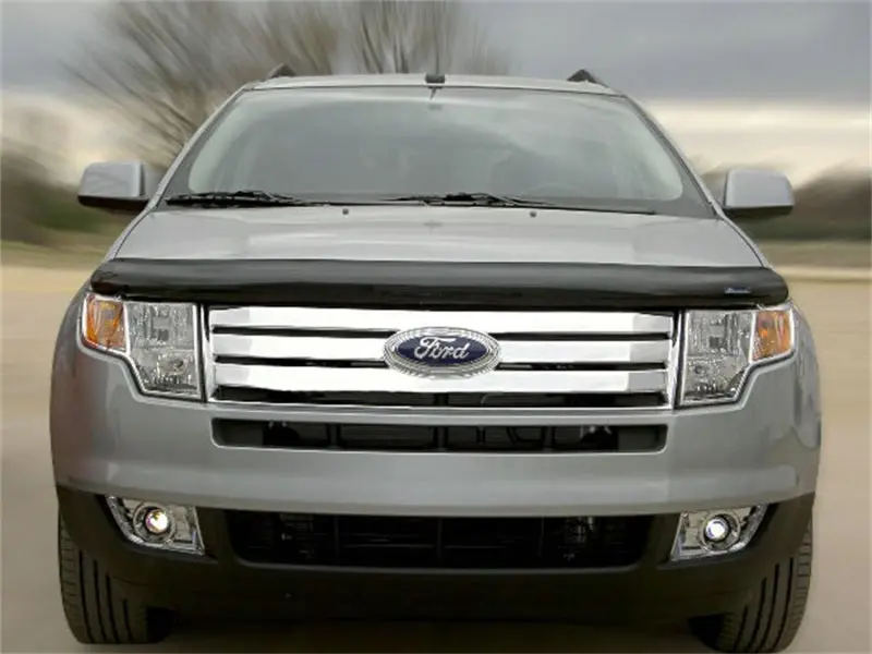 Stampede Vigilante Premium Hood Protector – Smoke Finish For 2007–2010 Ford Edge 1