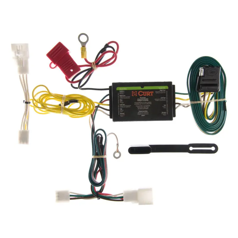 Curt Custom Trailer Wiring Harness For 2004–2015 Toyota Prius (4-Way Flat Output) 1