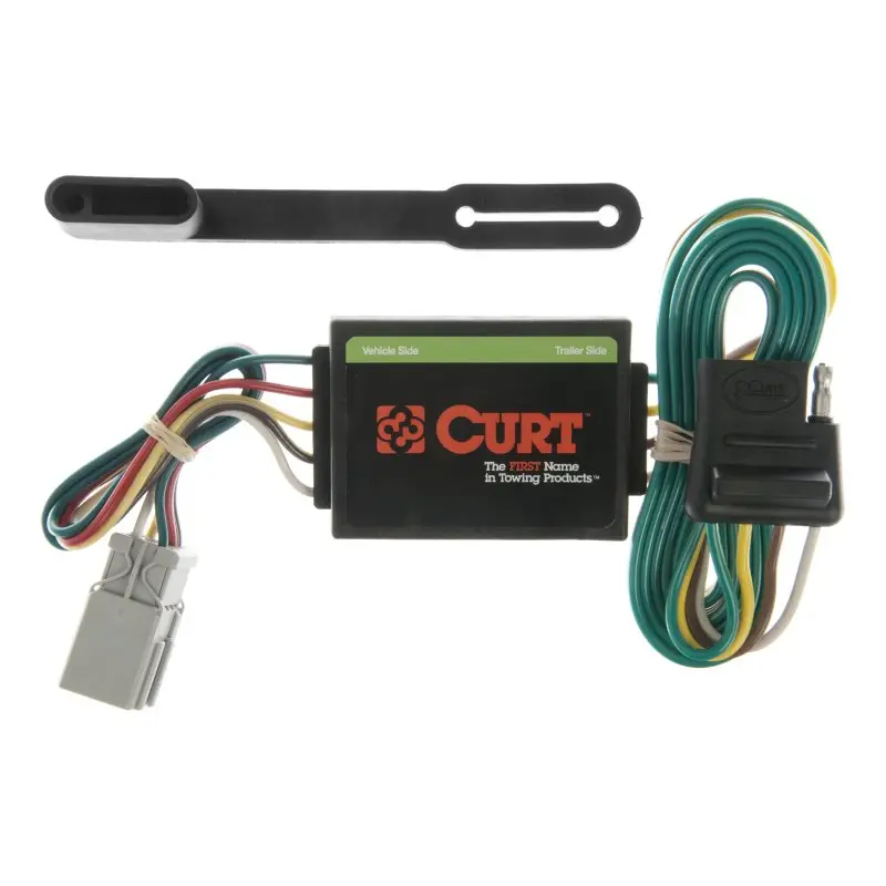 Curt Custom Wiring Harness For 2001–2003 Honda Odyssey – 4-Way Flat Trailer Connector 1
