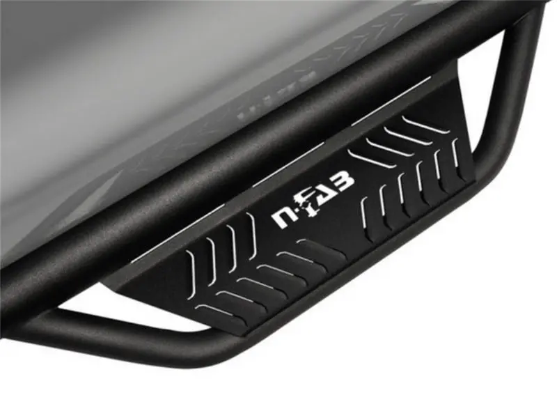 N-Fab Podium Lg Bed Step System – Tex Black Finish For 2014–2017 Chevrolet/Gmc 1500 Double Cab With 6.5-Foot Bed 1