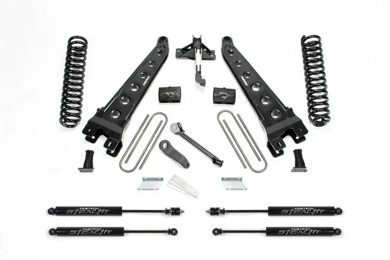 Fabtech 4-Inch Radius Arm Lift System With Stealth Shocks For 2017–2020 Ford F-250/F-350 4Wd Diesel 1