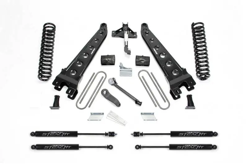 Fabtech 4-Inch Radius Arm Lift System With Stealth Shocks For 2008–2016 Ford F-250/F-350 4Wd 1