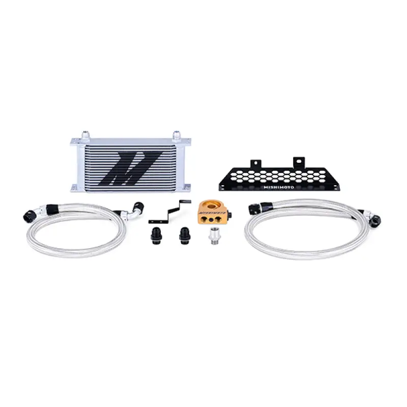 Mishimoto Thermostatic Oil Cooler Kit For 2013+ Ford Focus St – Silver Finish 1