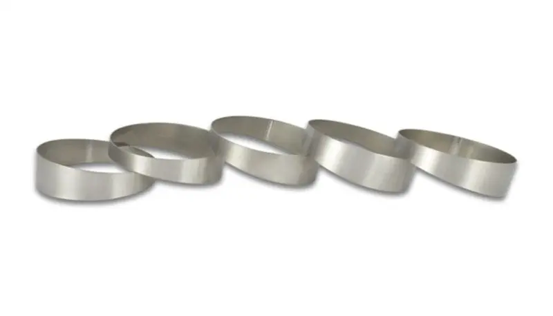 Vibrant Titanium 3-Inch Diameter Exhaust Pie Cut Sections – Pack Of 5 1