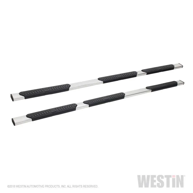 Westin R5 M-Series Nerf Step Bars – Black, For 2007–2019 Chevy Silverado 2500/3500 Crew Cab (8Ft Bed, Excl. Dually) 1
