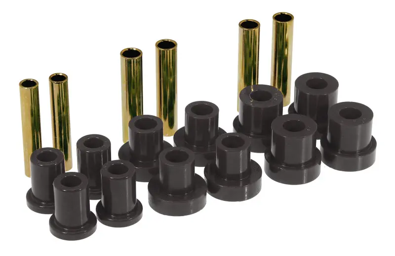 Prothane Front Upper And Lower Spring Bushing Kit – Black Polyurethane, Fits 1988–1991 Chevy Blazer & Suburban 4Wd 1