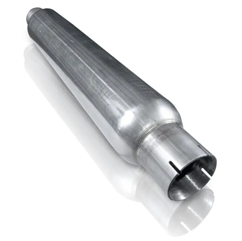 Stainless Works 2In Smooth Tube Muffler (Mill Finish) 1