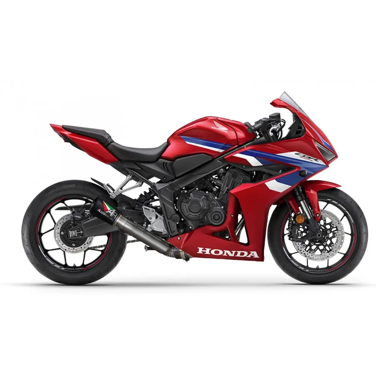 Austin Racing V3 Decat Slip-On Exhaust – Race-Tuned System For 2017+ Honda Cb650 & Cbr650 1