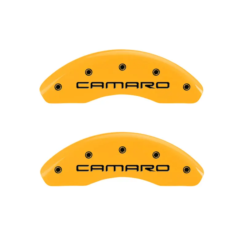 Mgp Engraved Yellow Caliper Covers For 1997 Chevrolet Camaro (Gen Iv & Fourth-Gen Platform) 1
