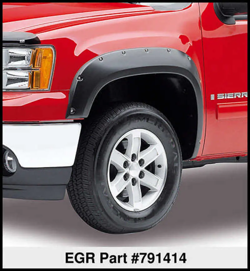 Egr Bolt-On Style Fender Flares For 2007–2013 Gmc Sierra Ld With 5-Foot Bed 2
