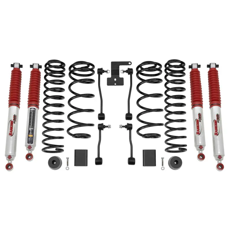 Rancho Suspension System Component Kit – Box One, For 2018–2020 Jeep Wrangler (Front & Rear) 1