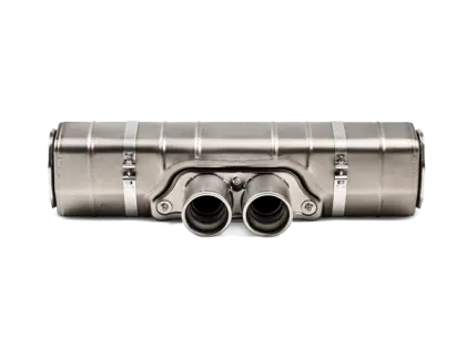 Akrapovič Titanium Slip-On Exhaust System With Carbon Fiber Diffuser For 2018–2020 Porsche 911 Gt3 Rs 1