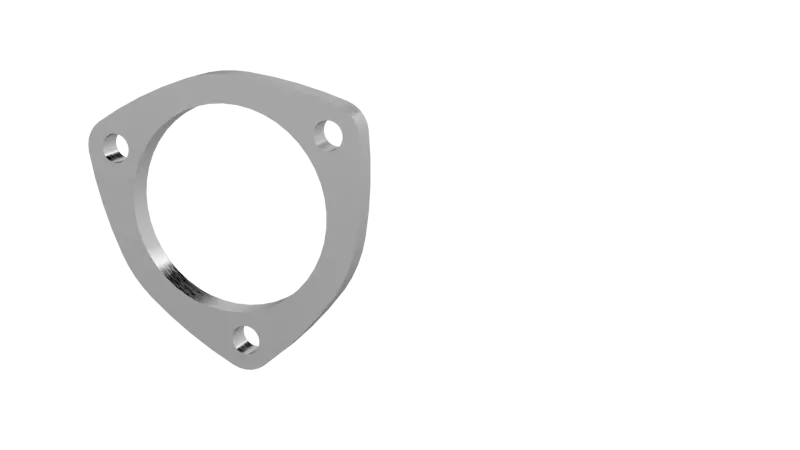 Qtp 3-Inch Weld-On Flange For Exhaust Systems – Qtec 3-Bolt Design (3" Diameter) 1