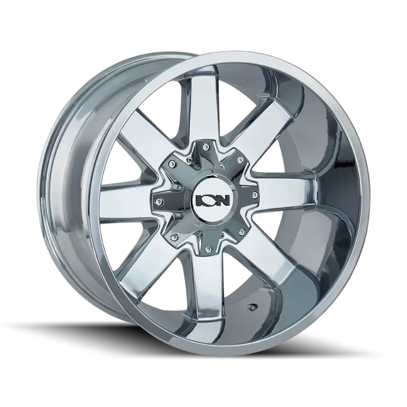 Ion Type 141 Chrome Alloy Wheel – 17X9 Inches, 5X114.3 Bolt Pattern, -12Mm Offset, 87Mm Hub Bore 1
