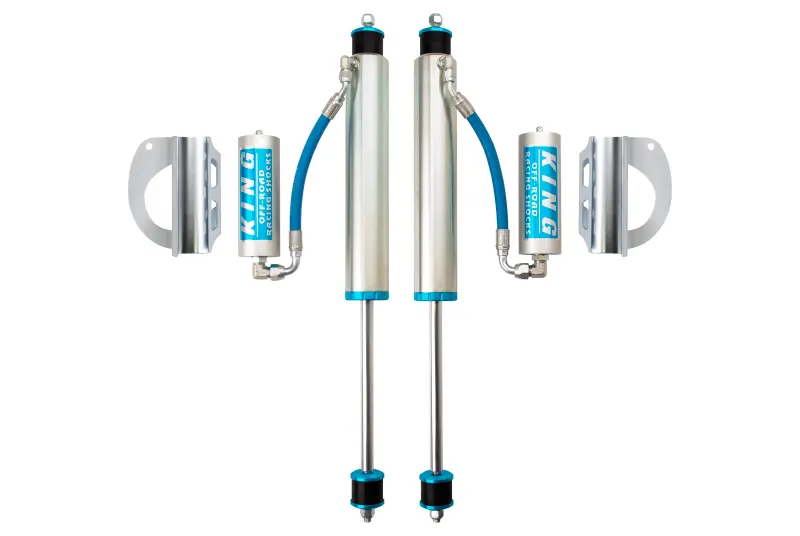 King Shocks Remote-Reservoir Front Coilover Set – 2.5" Diameter For 1989–1997 Toyota Land Cruiser 80 (3–5" Lift) 1