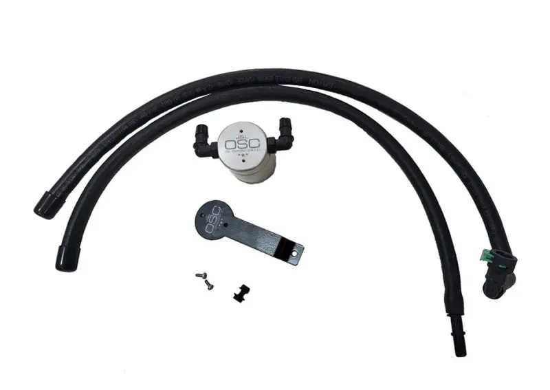 J&L Oil Separator Kit – Driver-Side, Clear Anodized Finish For 2020 Ford Explorer 2.3L Ecoboost & 3.0L 1