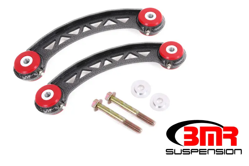 Bmr Non-Adjustable Upper Trailing Arms For 2008–2017 Dodge Challenger — Polyurethane Bushings, Black Hammertone Finish 1