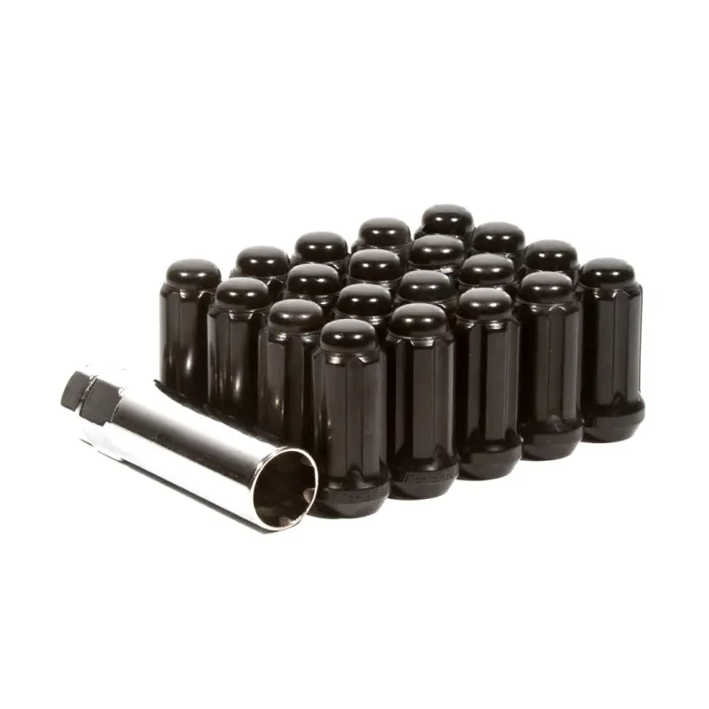 Method Extended-Thread Spline Lug Nut Kit – 14×1.5Mm, 5-Lug, Black Finish 1