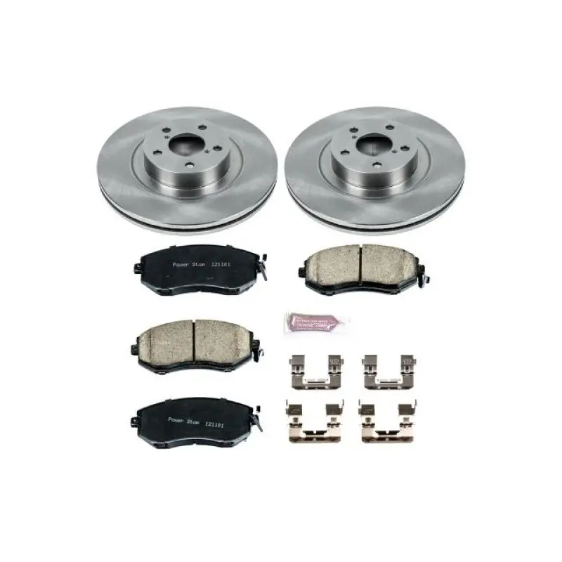 Power Stop Autospecialty Brake Kit – 2013–2016 Scion Fr-S Front Axle 1